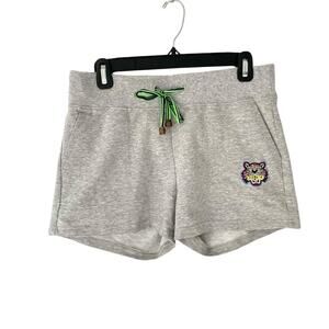 Kenzo Womens Gray Heathered Short Shorts Stretchy size large